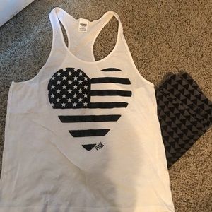 Victoria Secret tank & leggings bundle